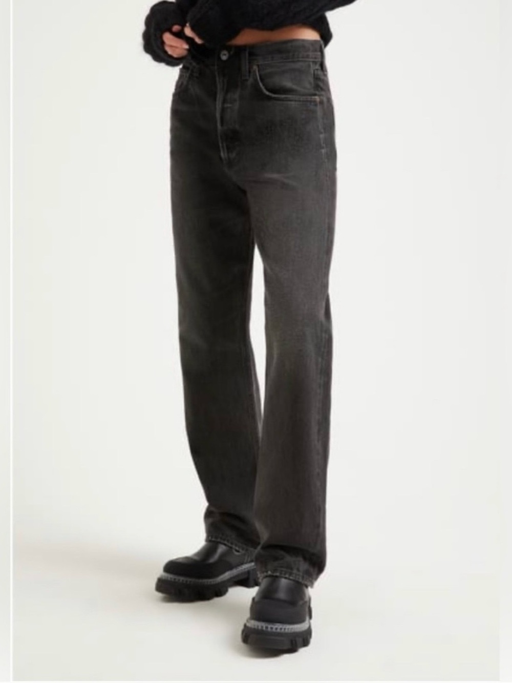 Citizens of Humanity Eva Jeans Black Size 30
